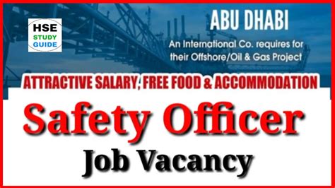 safety officer jobs in gulf.